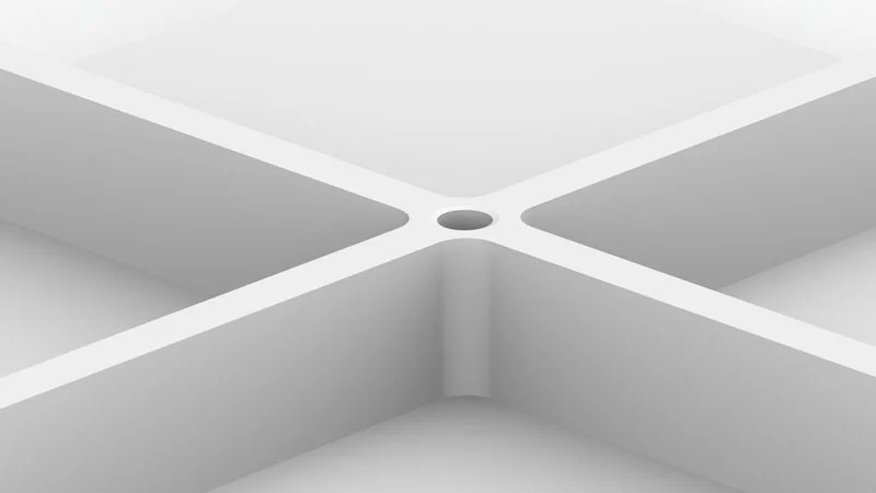 Utilisation de nervures