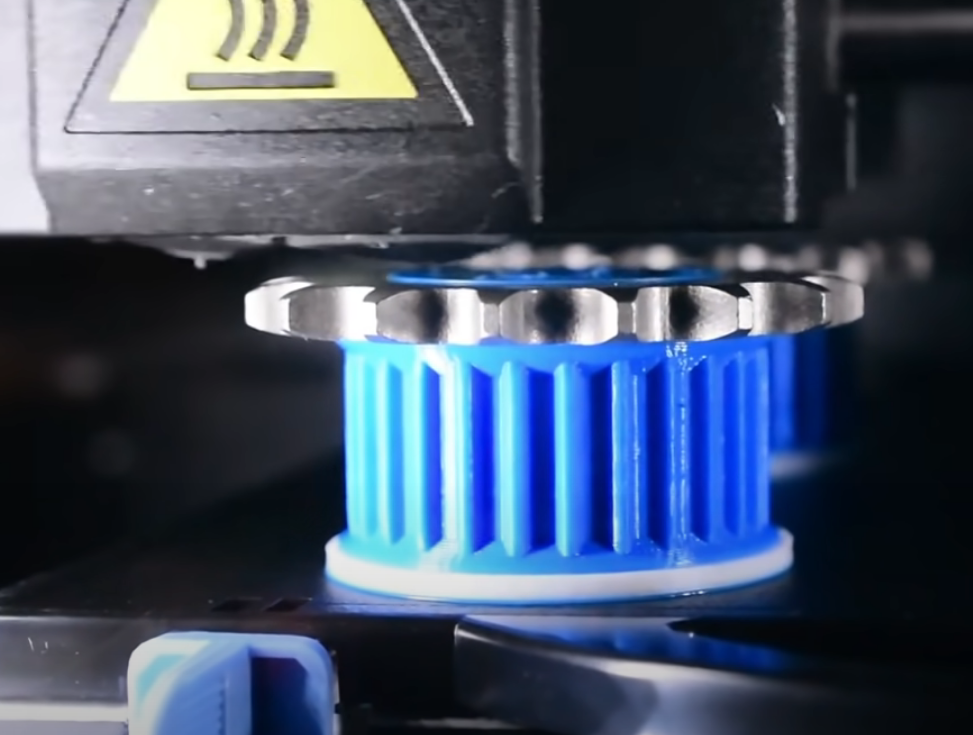 intégration de métal