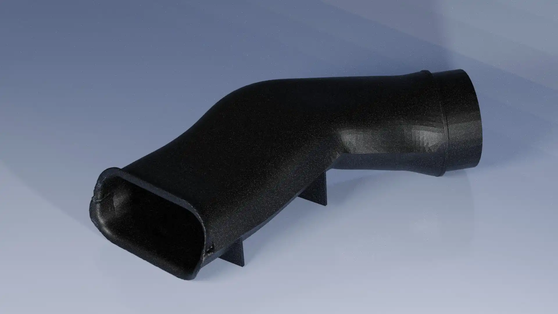 Ecope de 205 GTI modélisée en 3D