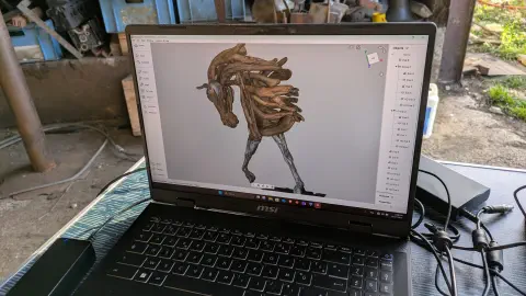 Quand l'Art Rencontre le Scan 3D