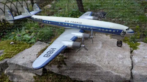 Avion Joustra Super Constellation Air France — Tôle circa 1958