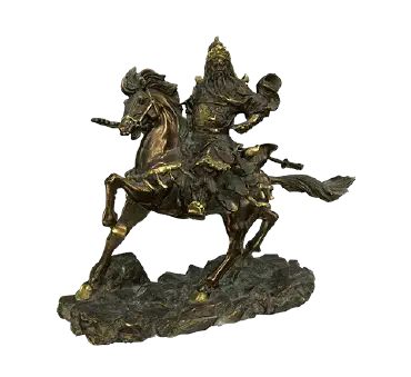 Statue en bronze numérisée en 3D